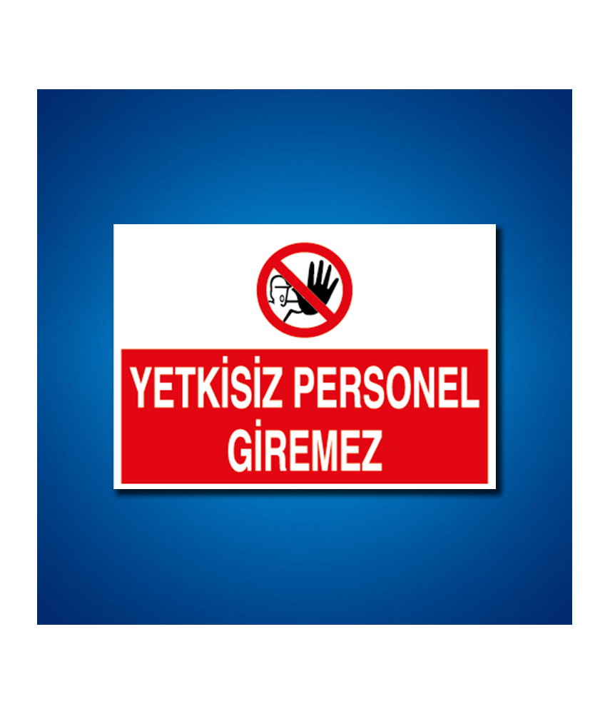 Giriş-Çıkış İş Güvenliği Etiketleri