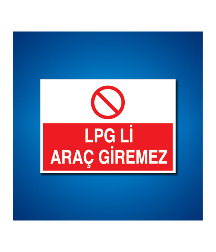 Doğal Gaz İş Güvenliği Etiketleri