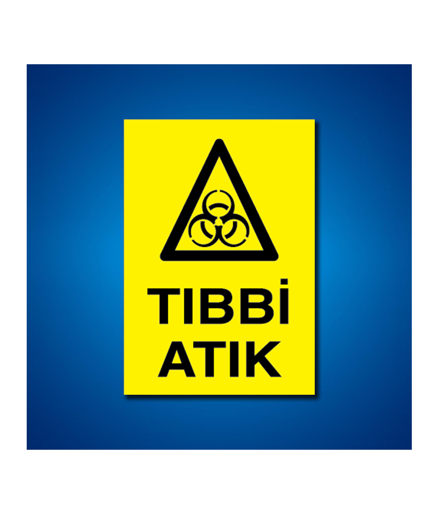 Tıbbi Atık İş Güvenliği Etiketleri