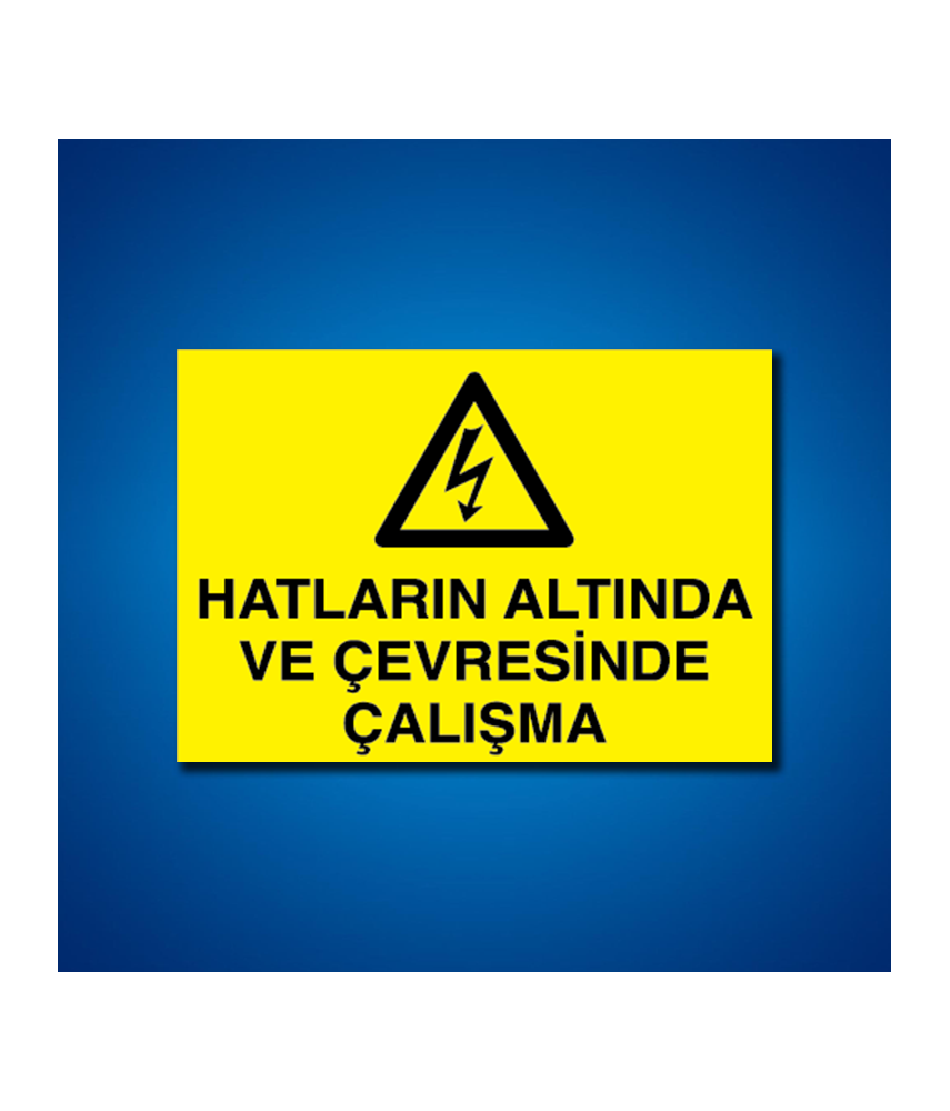 Elektrik İş Güvenliği Etiketleri