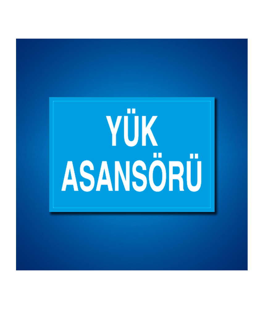 Asansör İş Güvenliği Etiketleri