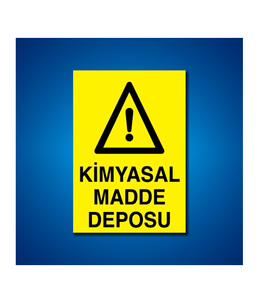 Kimyasal Maddeler İş Güvenliği Etiketleri