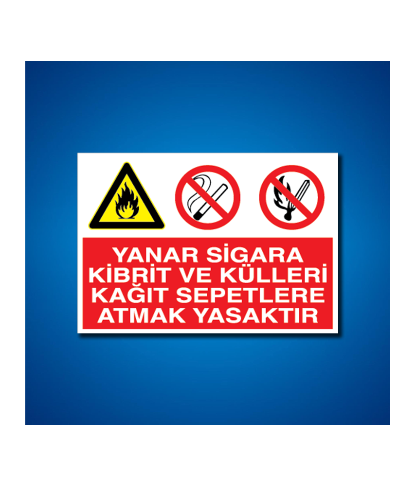 Ateş Ve Alev Uyarı İşaretleri