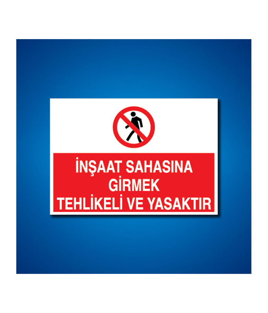 İnşaat İş Güvenliği Etiketleri