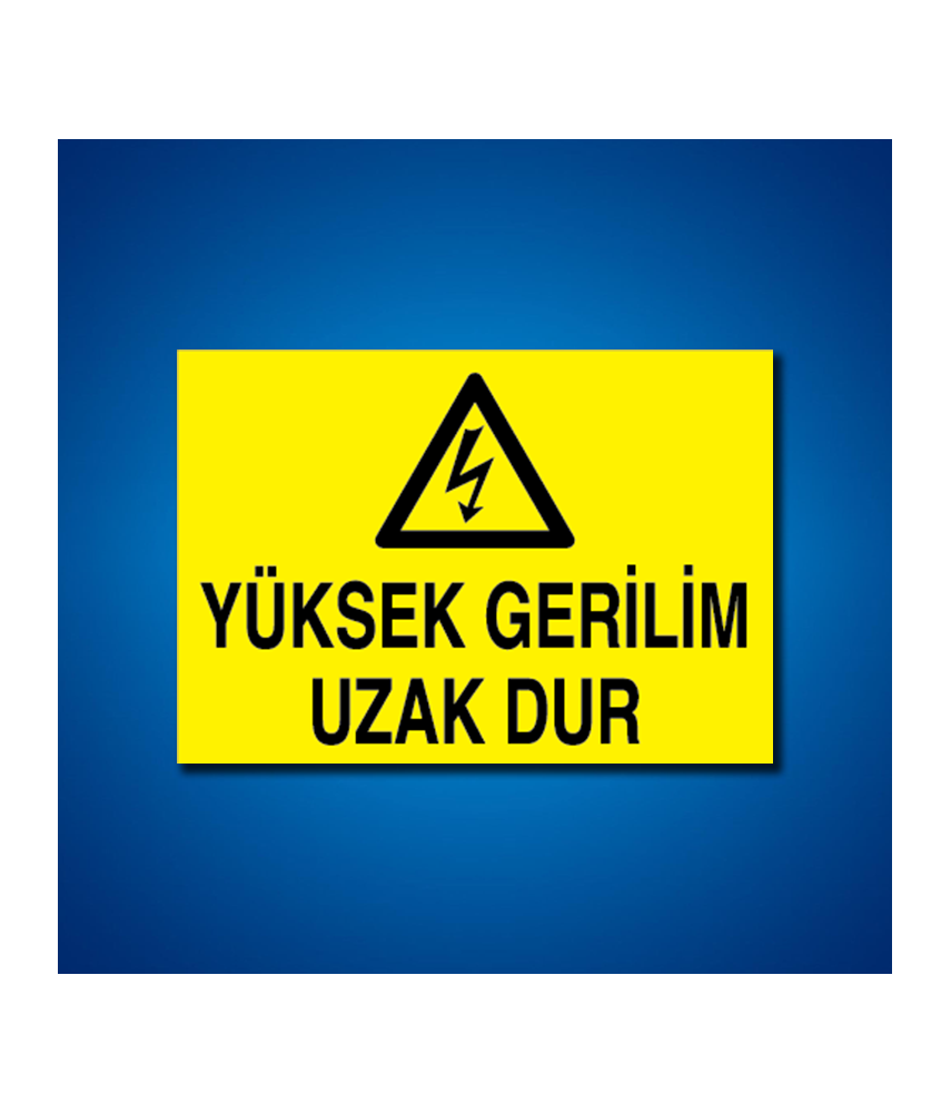Elektrik İş Güvenliği Etiketleri