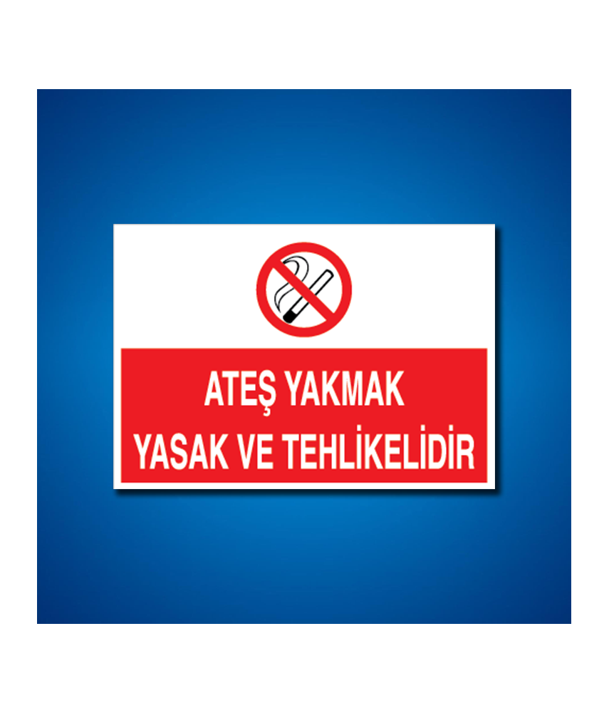 Ateş Ve Alev Uyarı İşaretleri