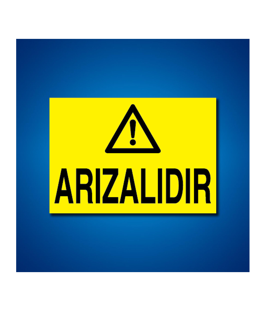 Bakım Arıza Ayar Ve Yağlama Etiketleri