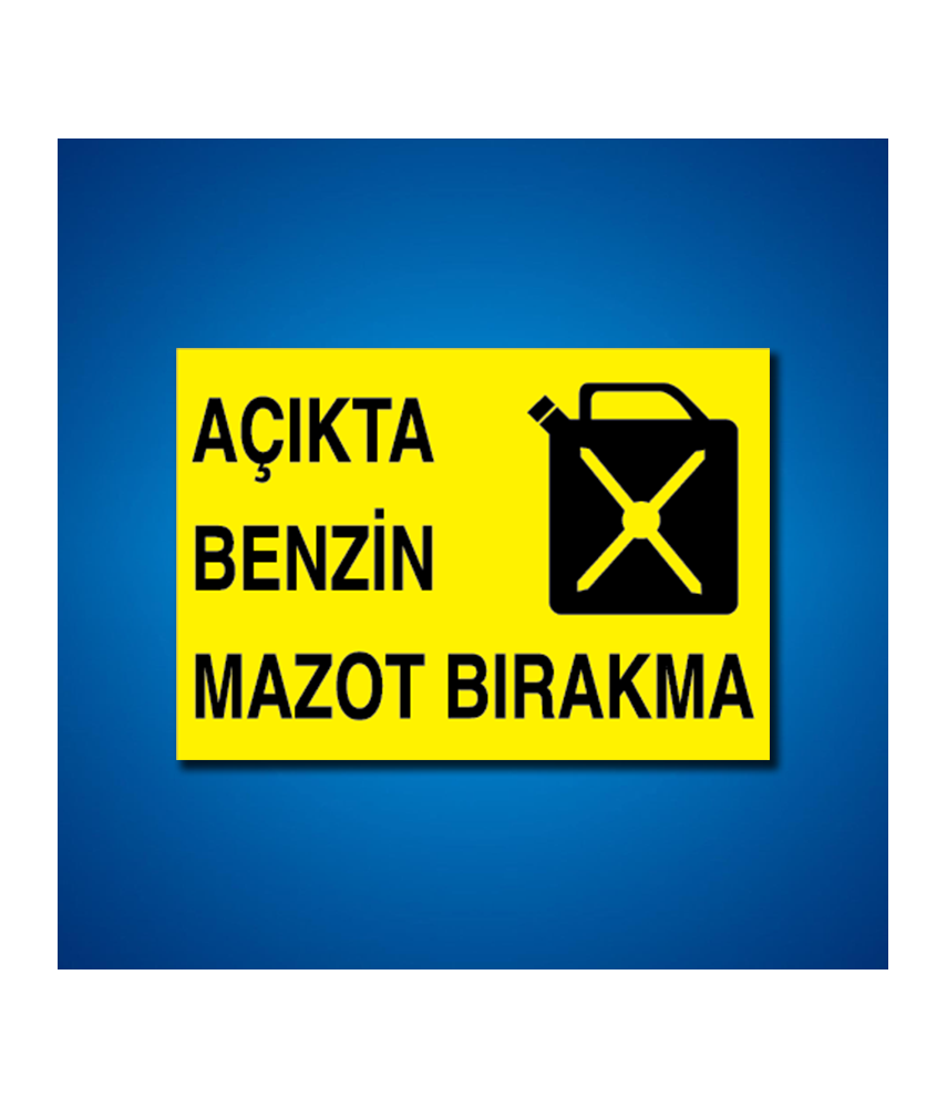 Yanıcı-parlayıcı İş Güveniği Etiketleri