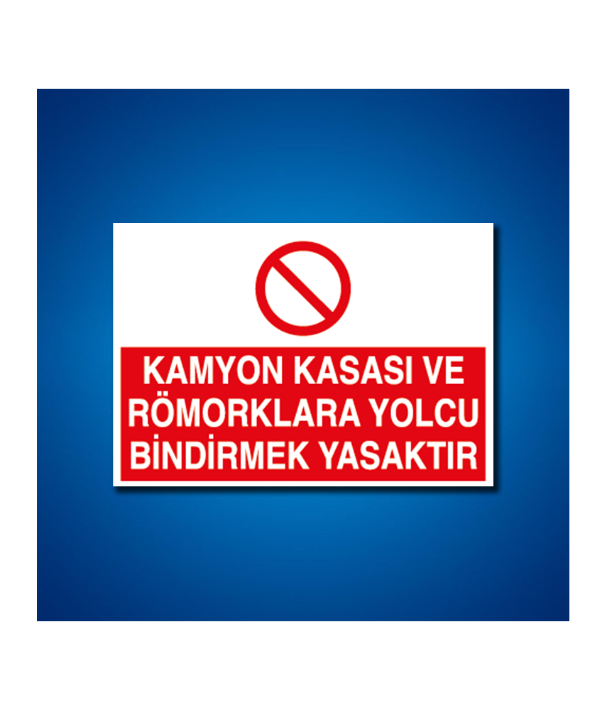 Şoför Araç Kantar Yaya İş Güvenliği Etiketleri