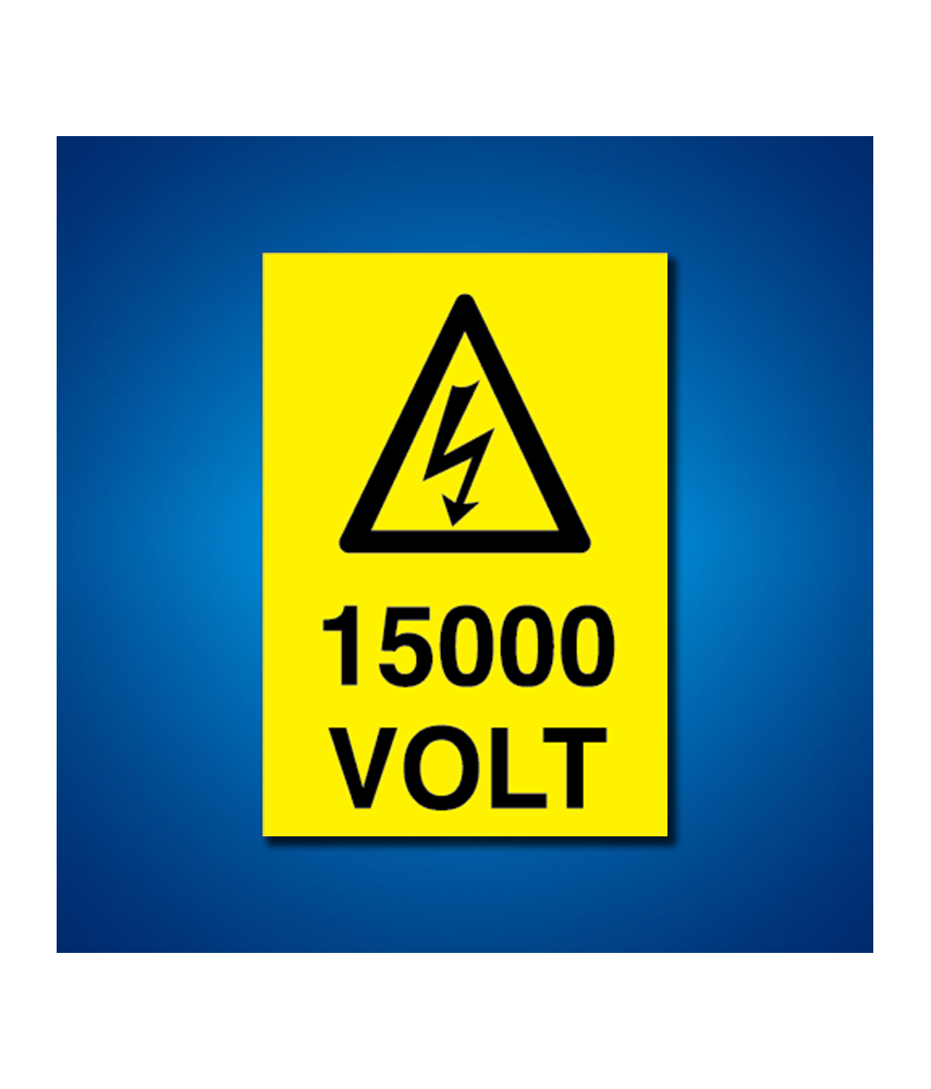 Voltaj İş Güvenliği Etiketleri