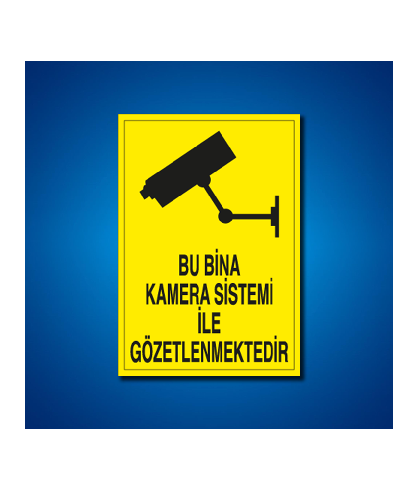 Cep Telefonu Ve Kamera İş Güvenliği Etiketi