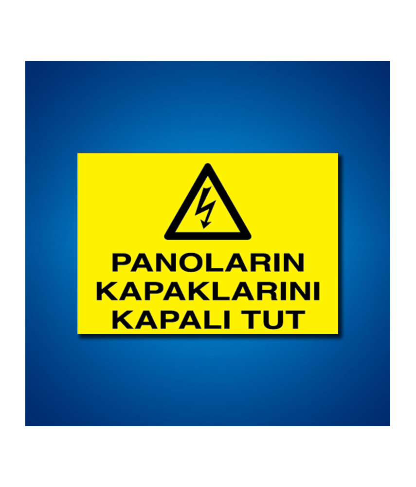 Pano İş Güvenliği Etiketleri
