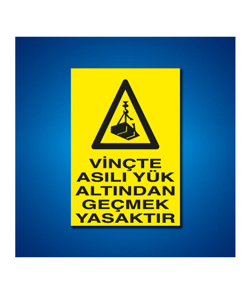 Vinç İş Güvenliği Etiketleri