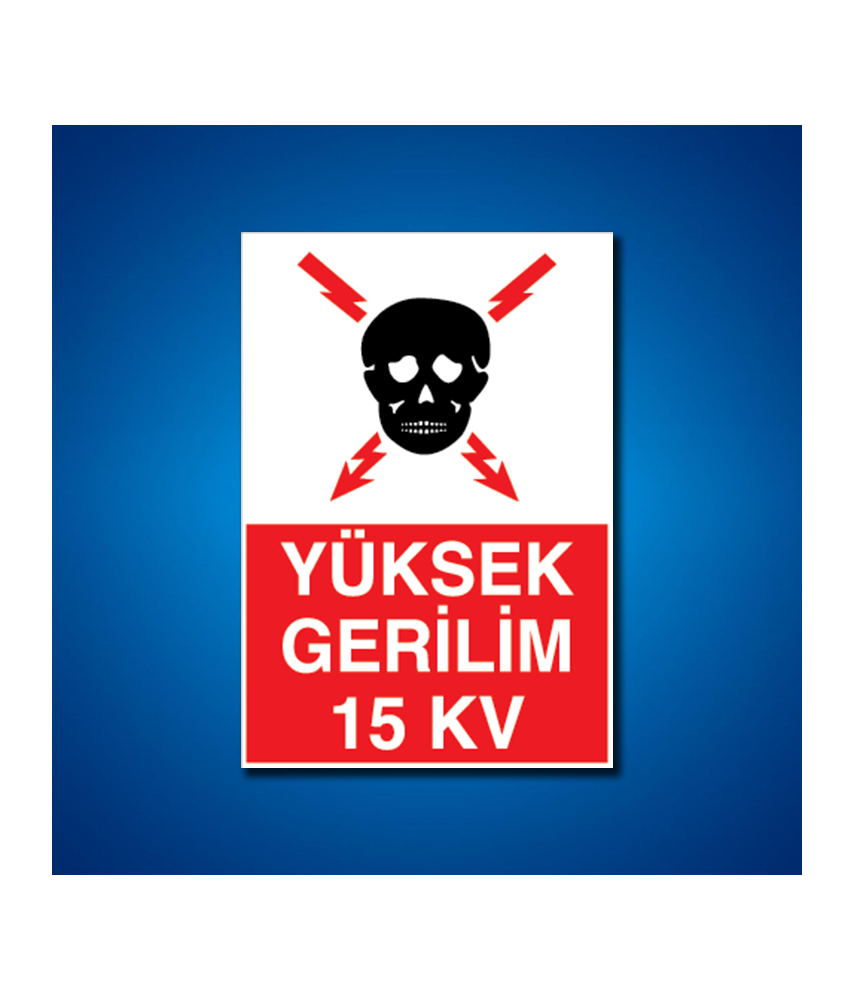 Elektrik İş Güvenliği Etiketleri
