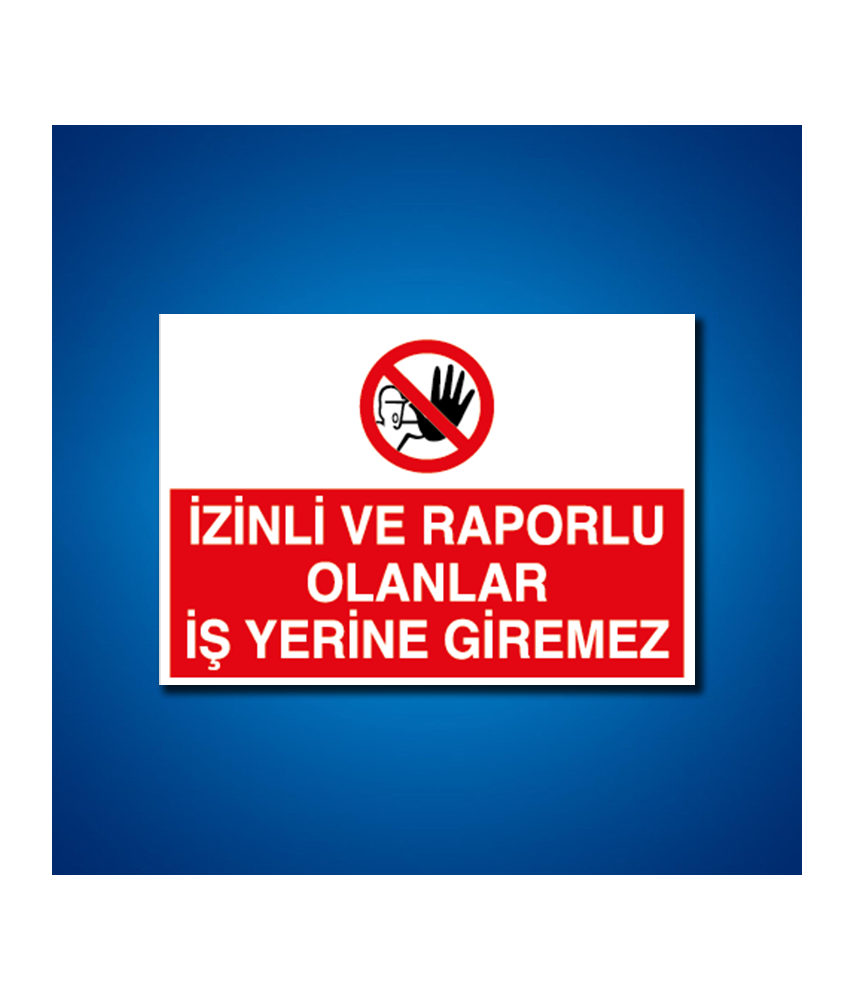 Giriş-Çıkış İş Güvenliği Etiketleri