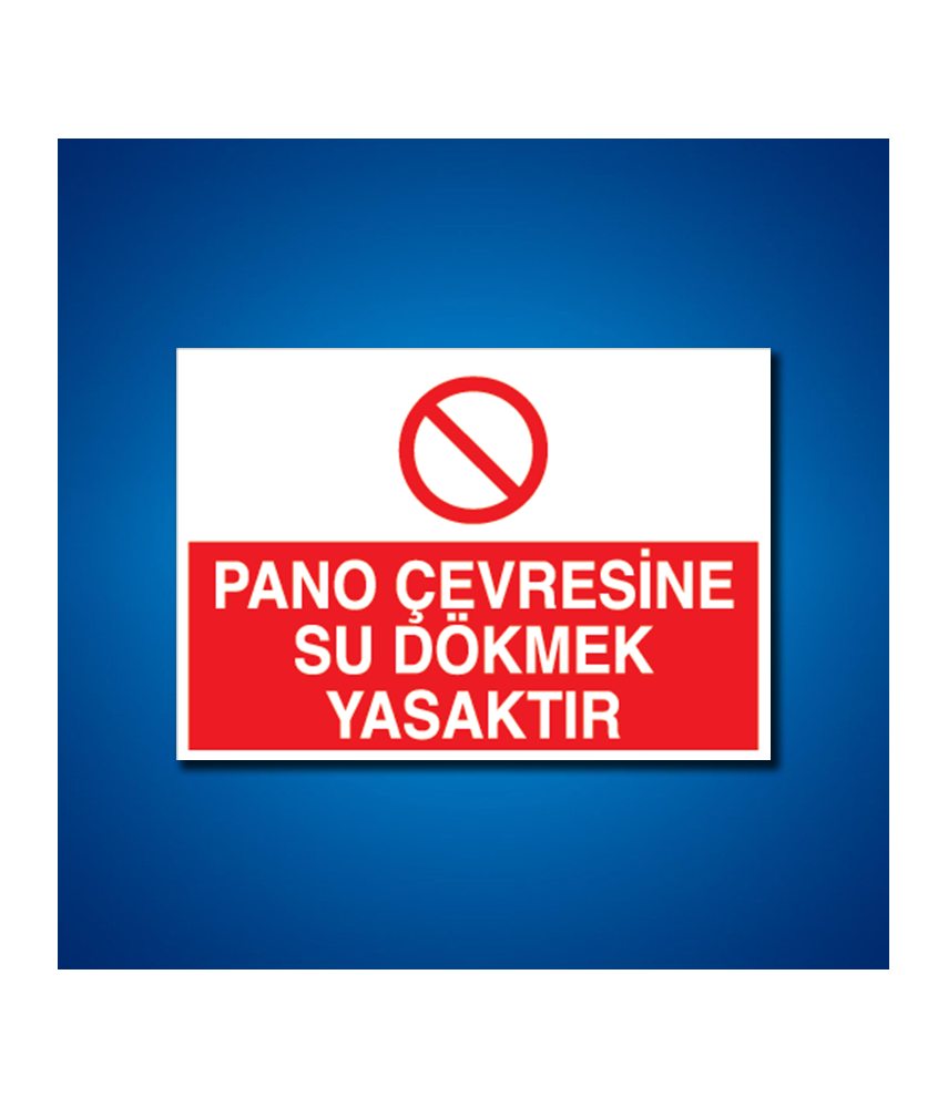 Pano İş Güvenliği Etiketleri
