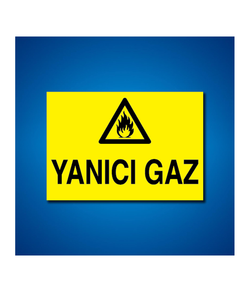Doğal Gaz İş Güvenliği Etiketleri