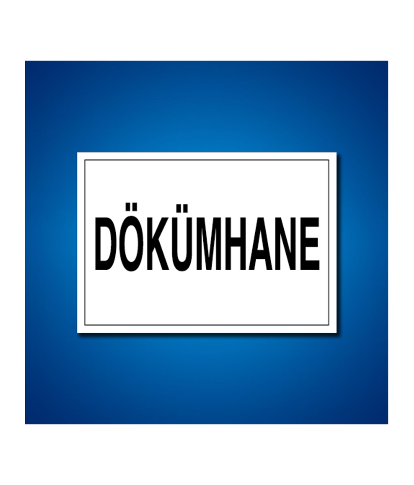 Ocak-Haddehane-Döküm İş Güvenliği Etiketleri