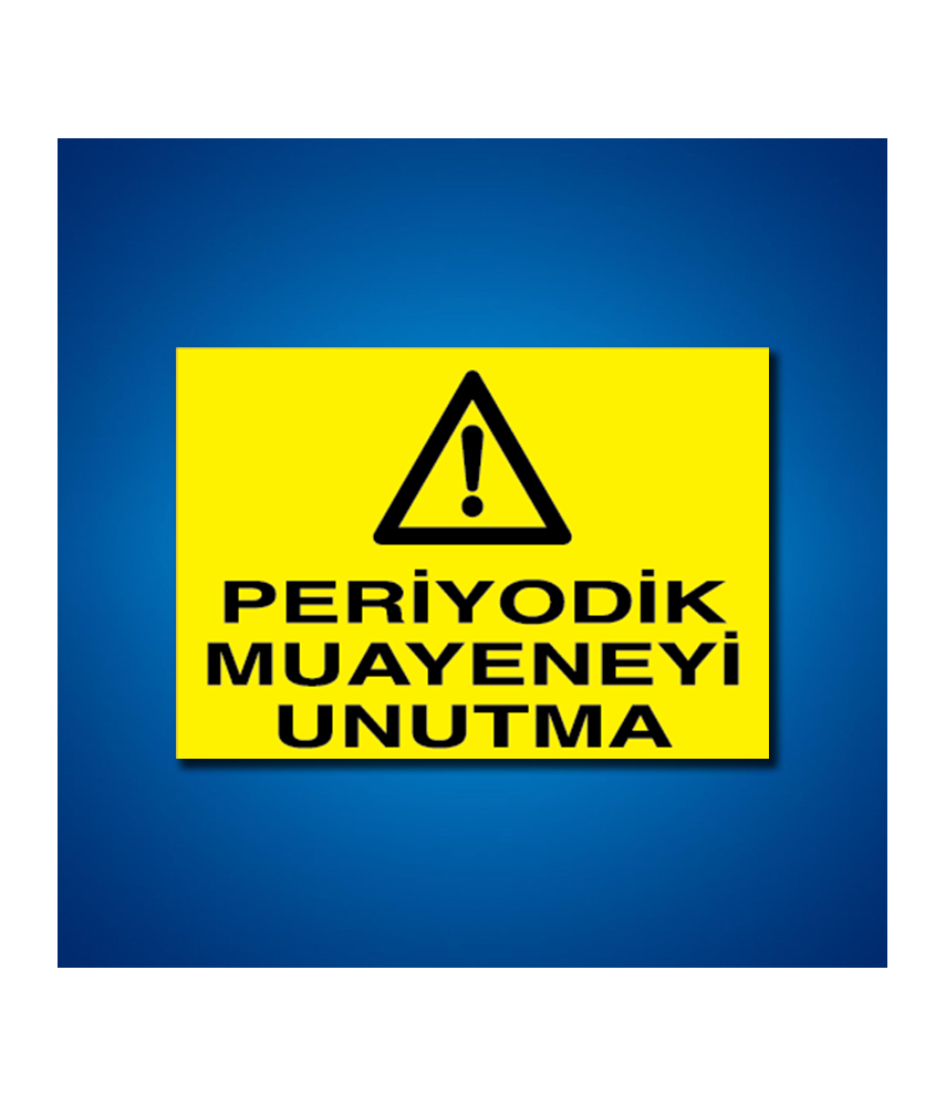 Bakım Arıza Ayar Ve Yağlama Etiketleri