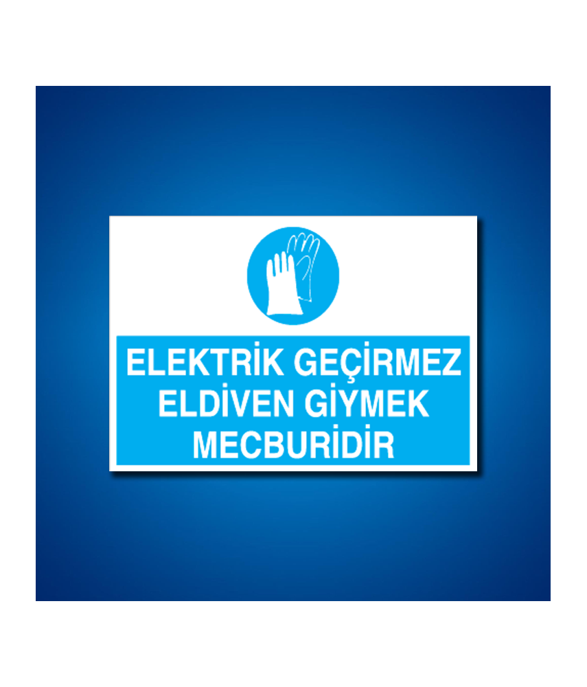 Elektrik İş Güvenliği Etiketleri