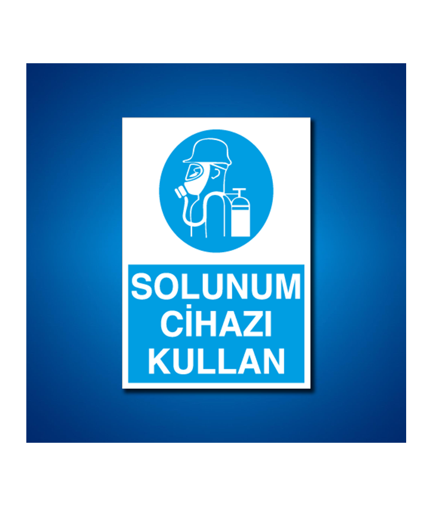 Toz Gaz Maskesi İş Güvenliği Etiketleri