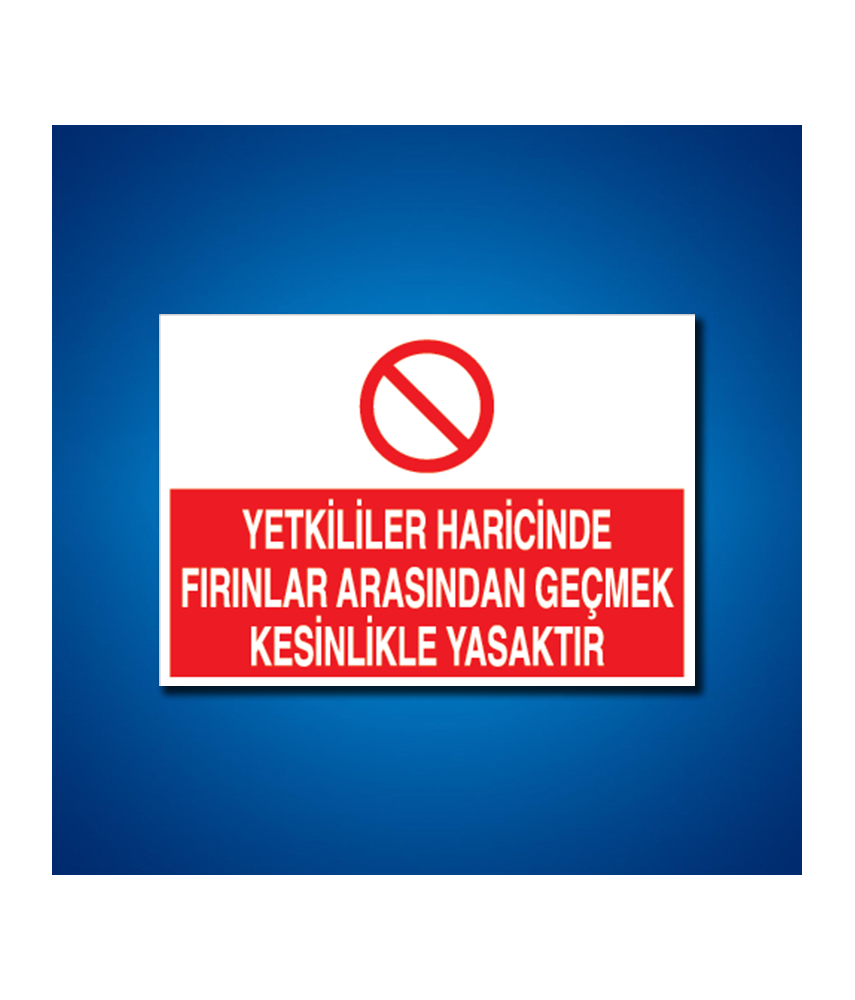 Ocak-Haddehane-Döküm İş Güvenliği Etiketleri