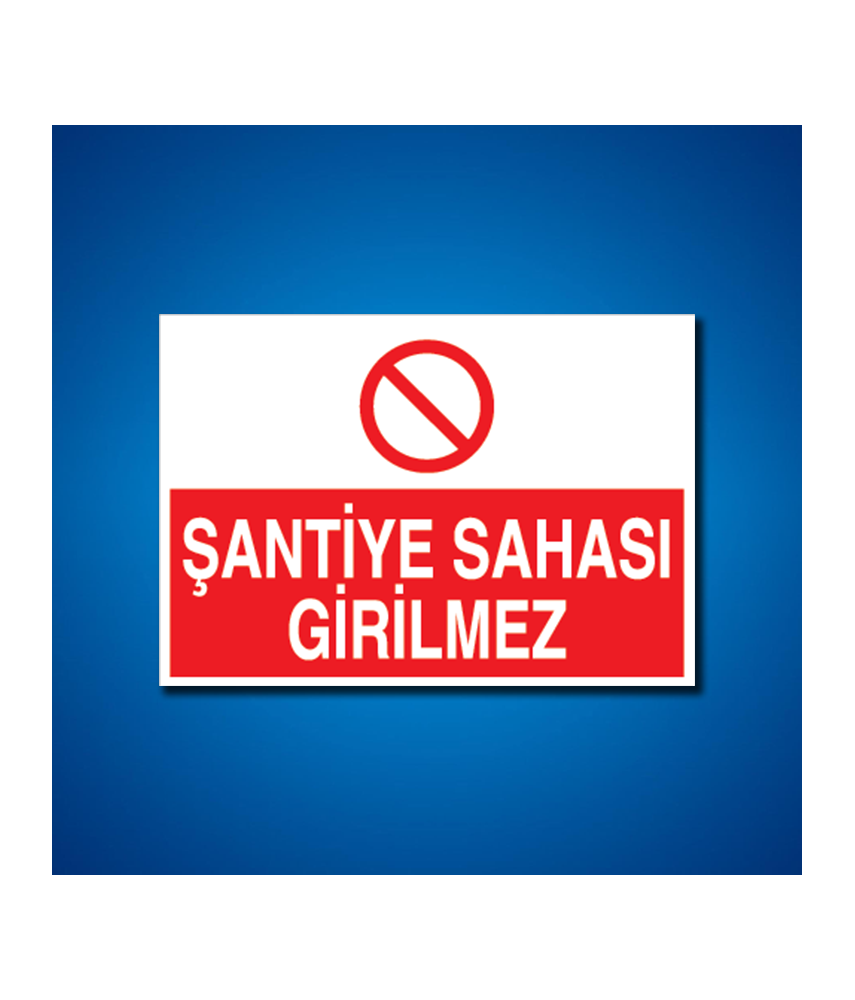 Şantiye İş Güvenliği Etiketleri