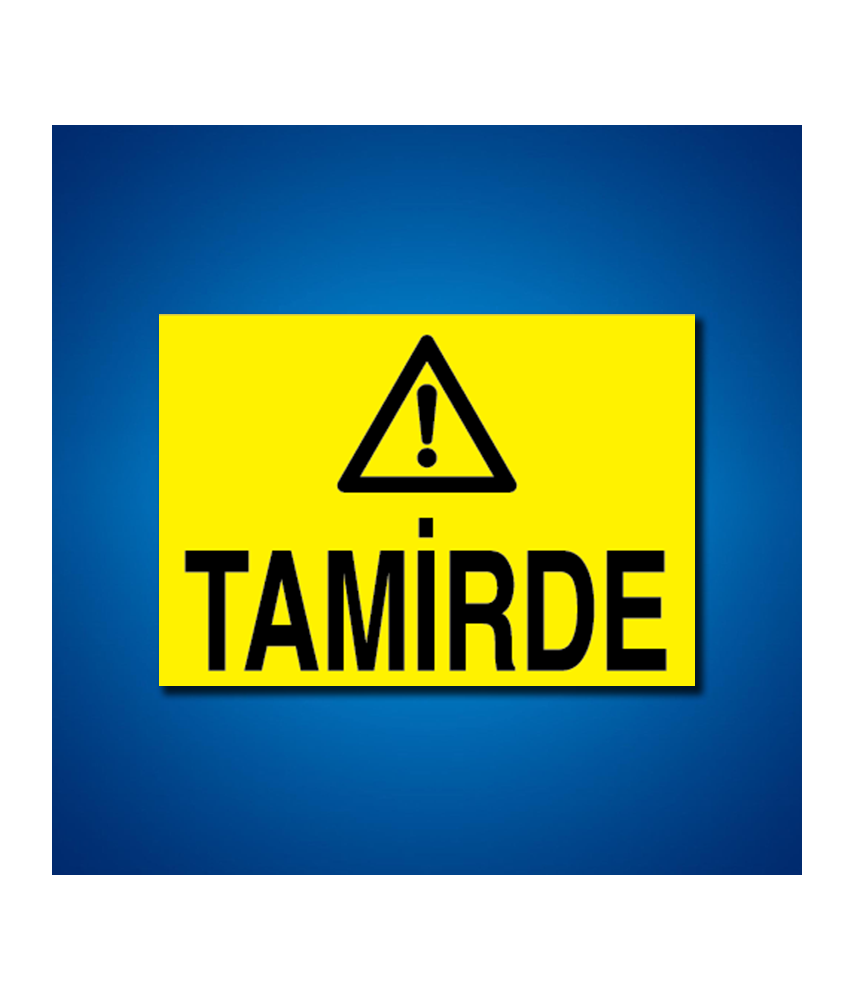 Bakım Arıza Ayar Ve Yağlama Etiketleri