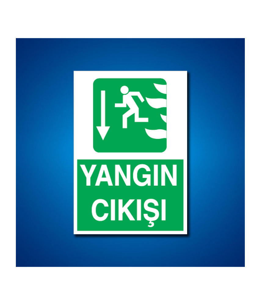 Yangın Çıkışı Etiketleri