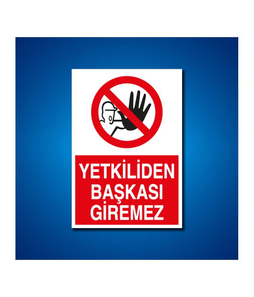 Giriş-Çıkış İş Güvenliği Etiketleri