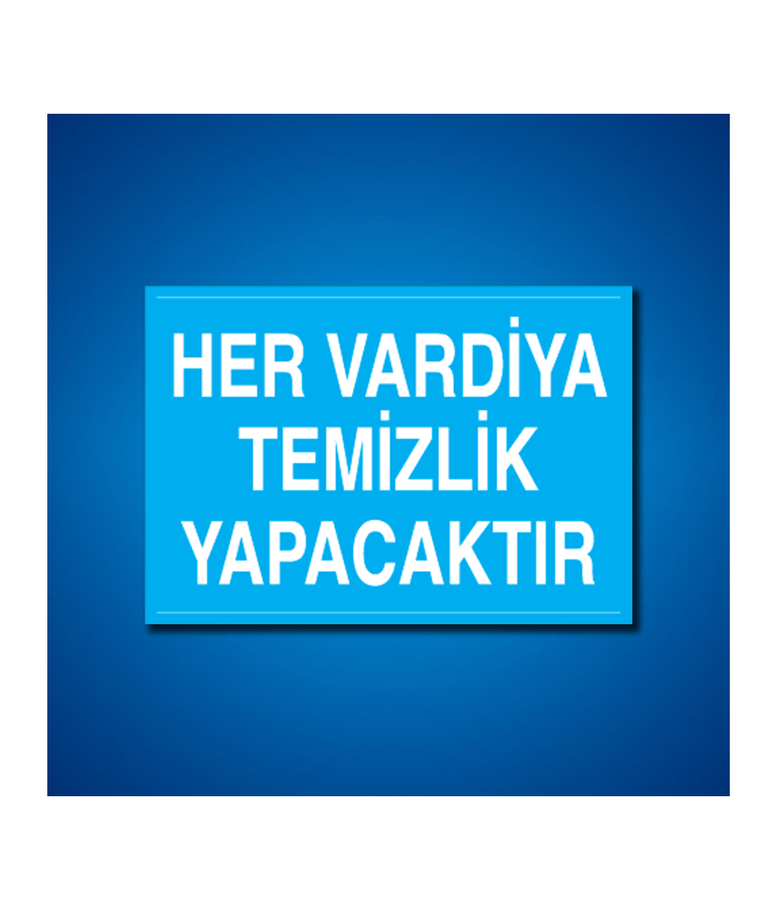 Temizlik-Düzen İş Güvenliği Etiketleri