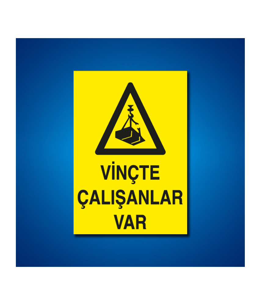 Vinç İş Güvenliği Etiketleri