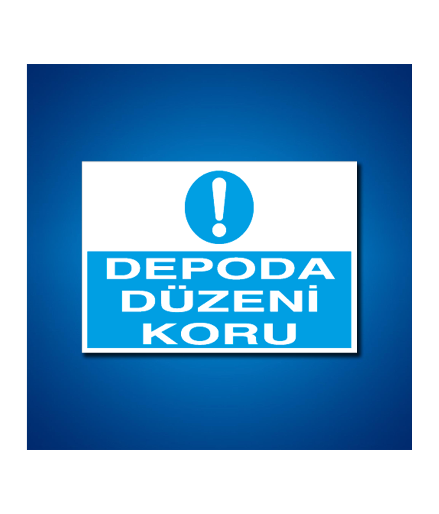 İstif-Raf-Depo İş Güvenliği Etiketleri