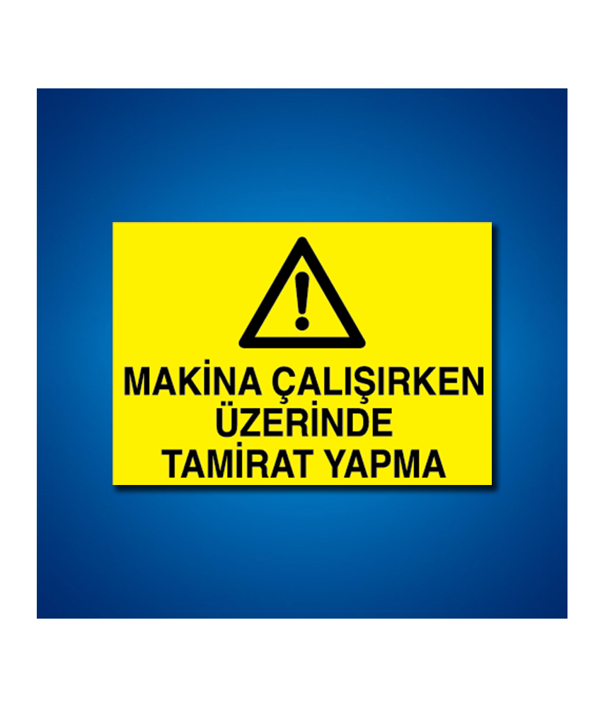 Bakım Arıza Ayar Ve Yağlama Etiketleri