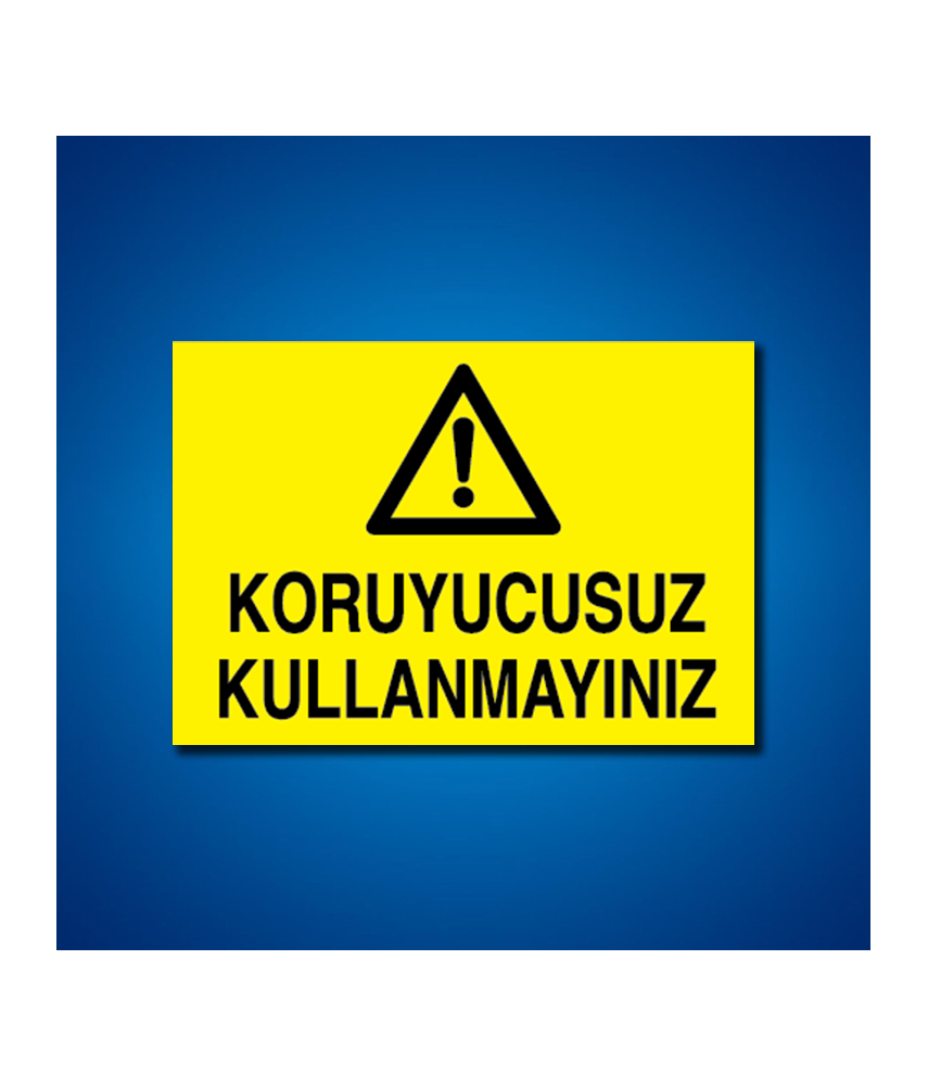 Makine İş Güvenliği Etiketleri