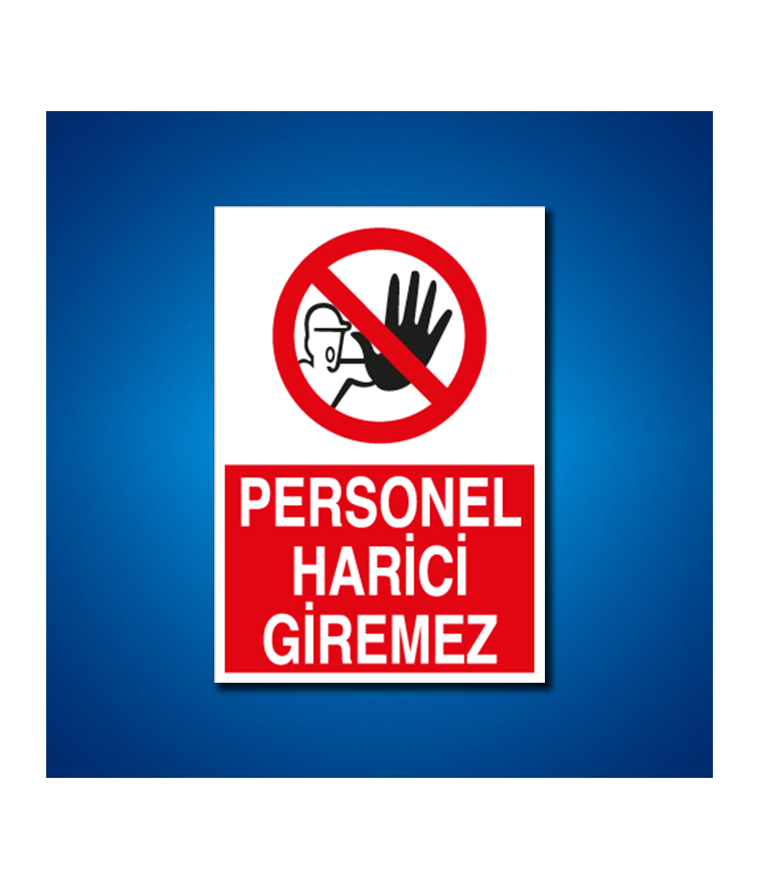 Giriş-Çıkış İş Güvenliği Etiketleri