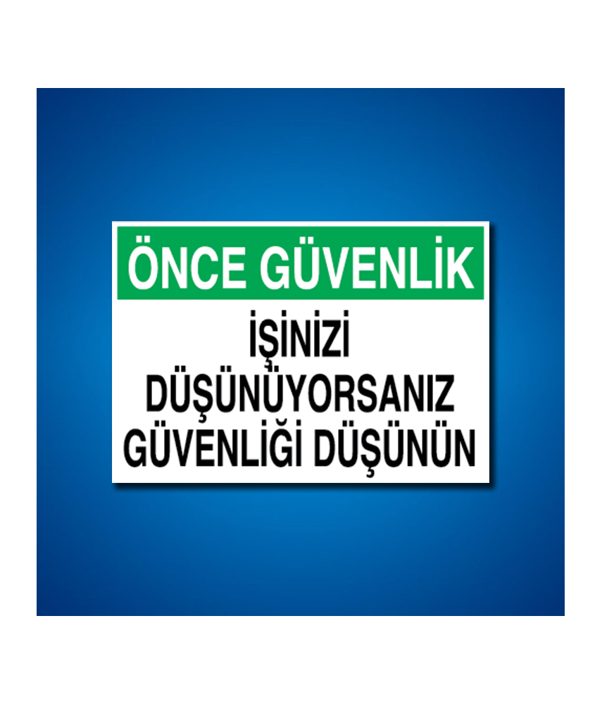 İş Güvenliği Etiketleri