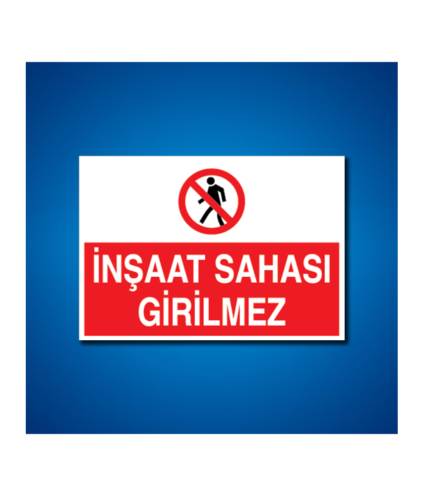 İnşaat İş Güvenliği Etiketleri