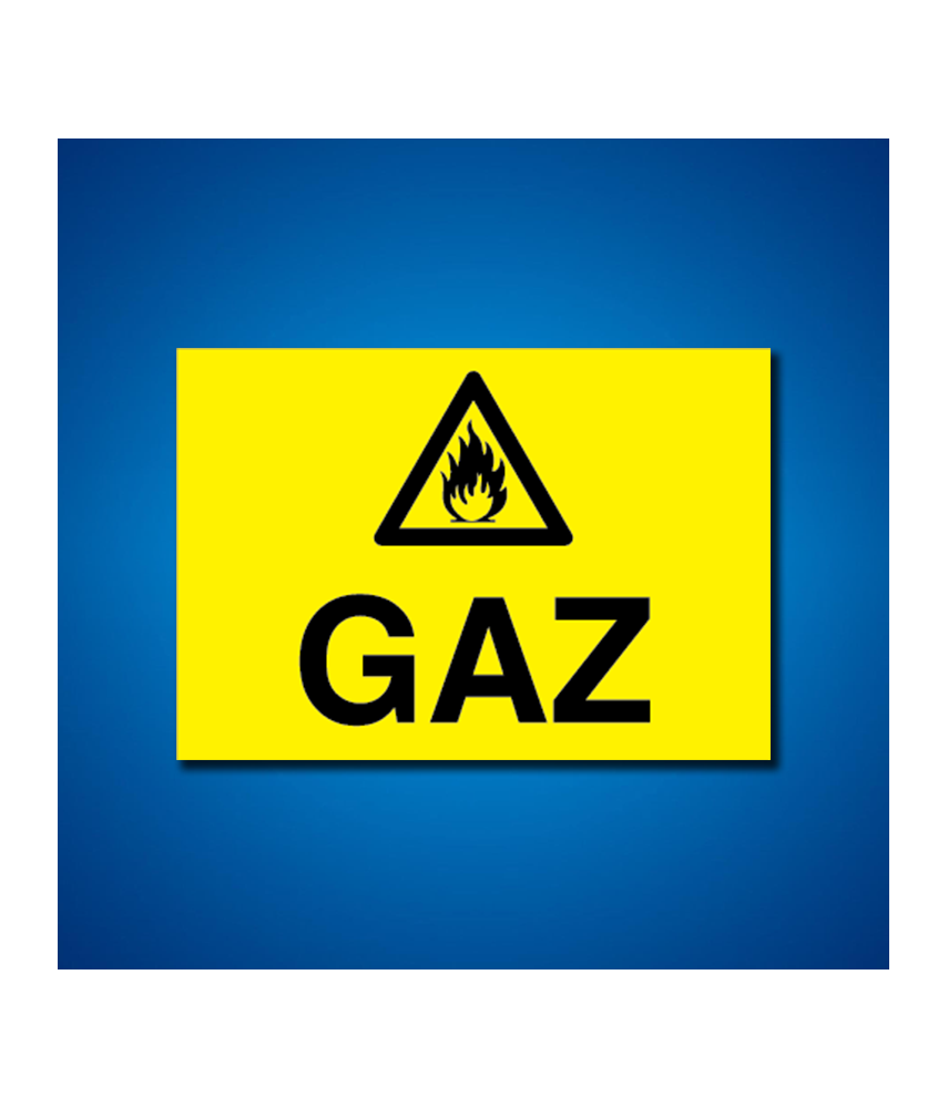 Doğal Gaz İş Güvenliği Etiketleri