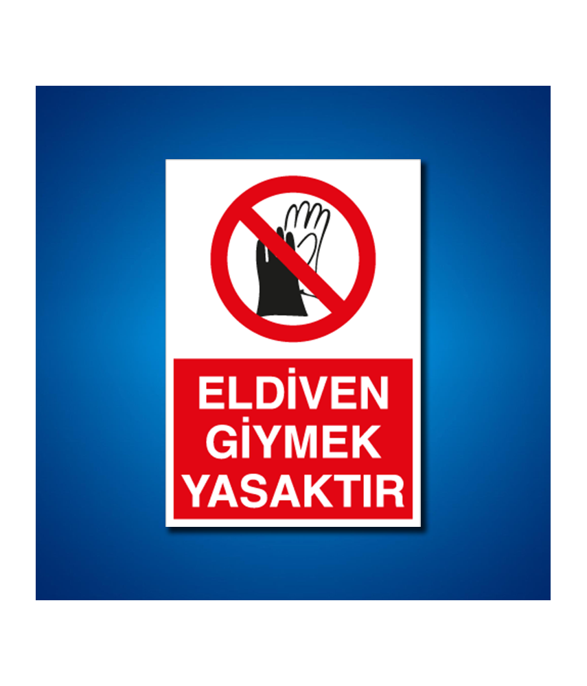 El Koruma İş Güvenliği Etiketleri