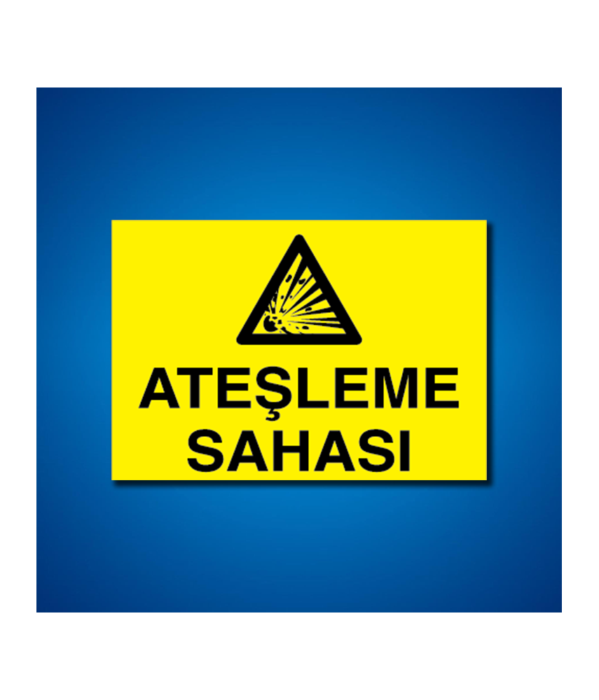 Patlayıcı Maddeler İş Güvenliği Etiketleri