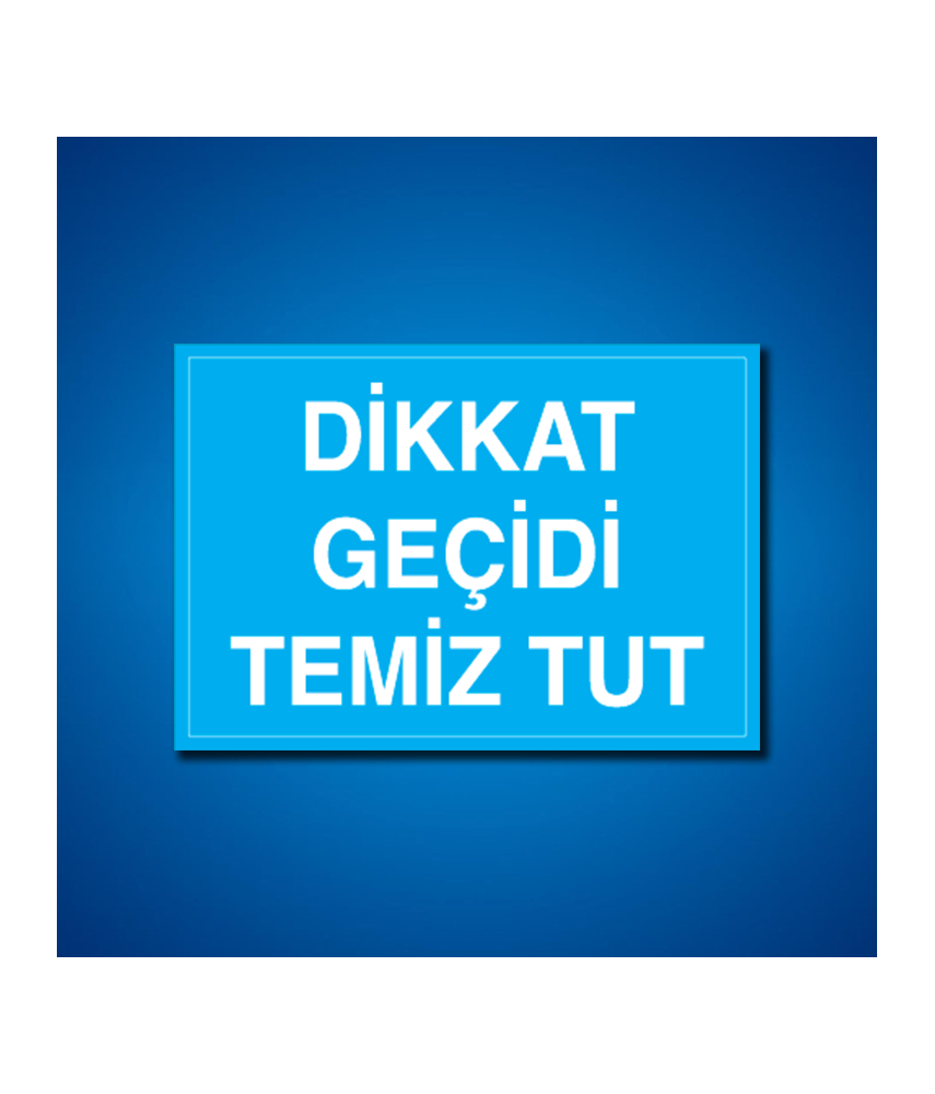 Temizlik-Düzen İş Güvenliği Etiketleri