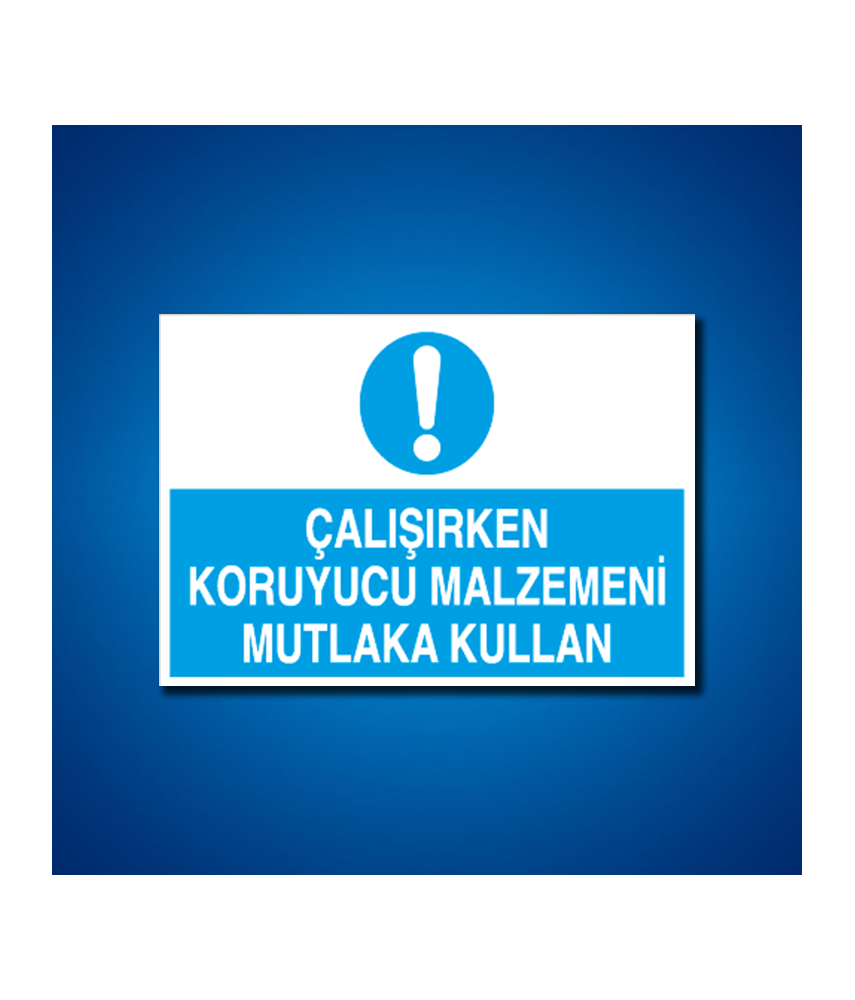 Ekipman İş Güvenliği Etiketleri