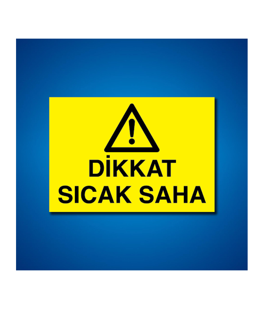 Hava-Su-Isı İş Güvenliği Etiketleri