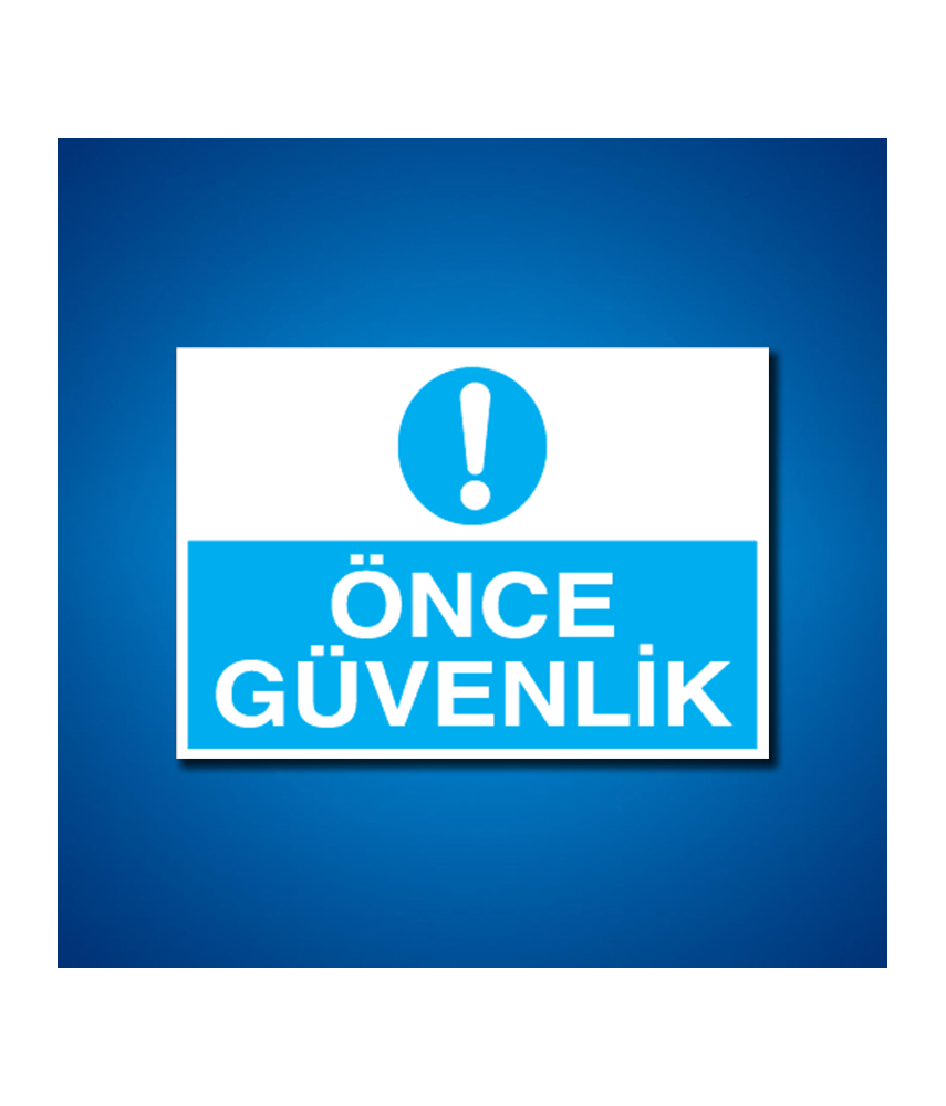 İş Güvenliği Etiketleri