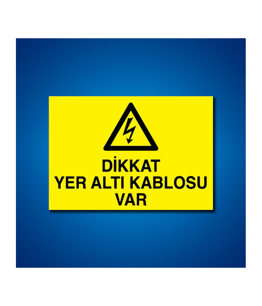 Kablo İş Güvenliği Etiketleri