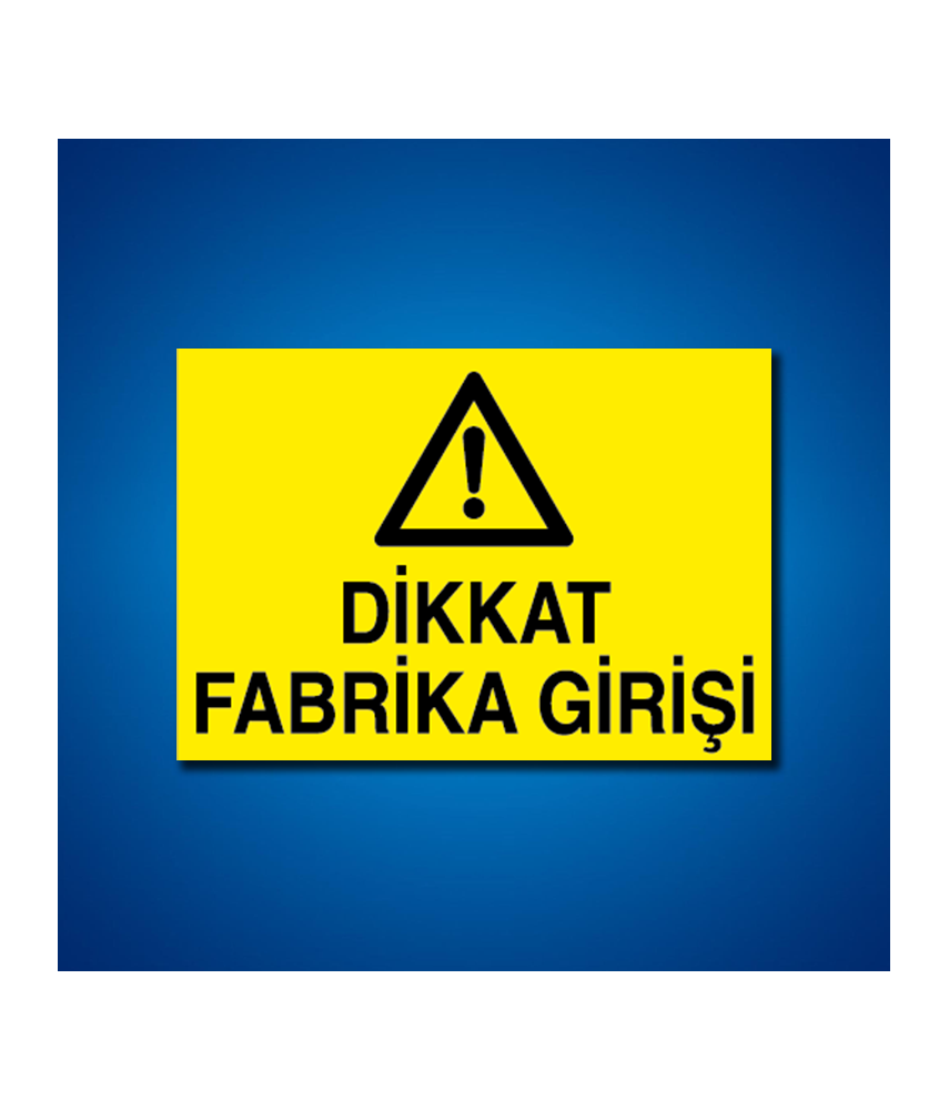 Şoför Araç Kantar Yaya İş Güvenliği Etiketleri