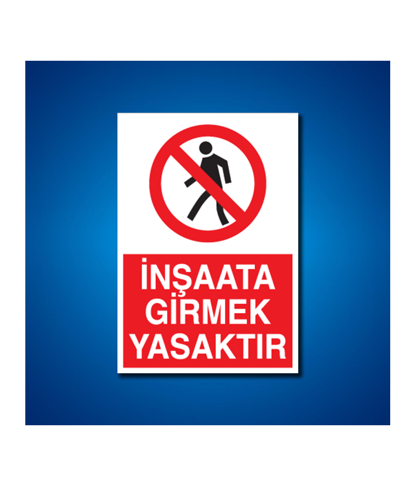 İnşaat İş Güvenliği Etiketleri