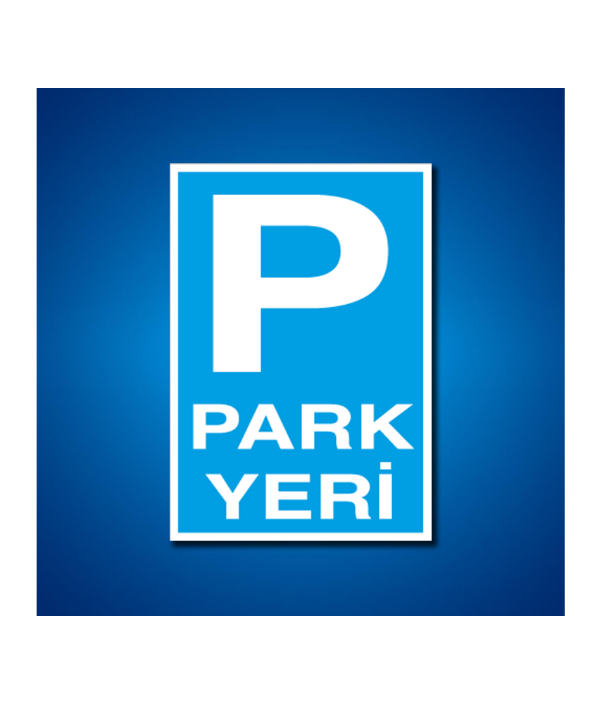 Park İş Güvenliği Etiketleri