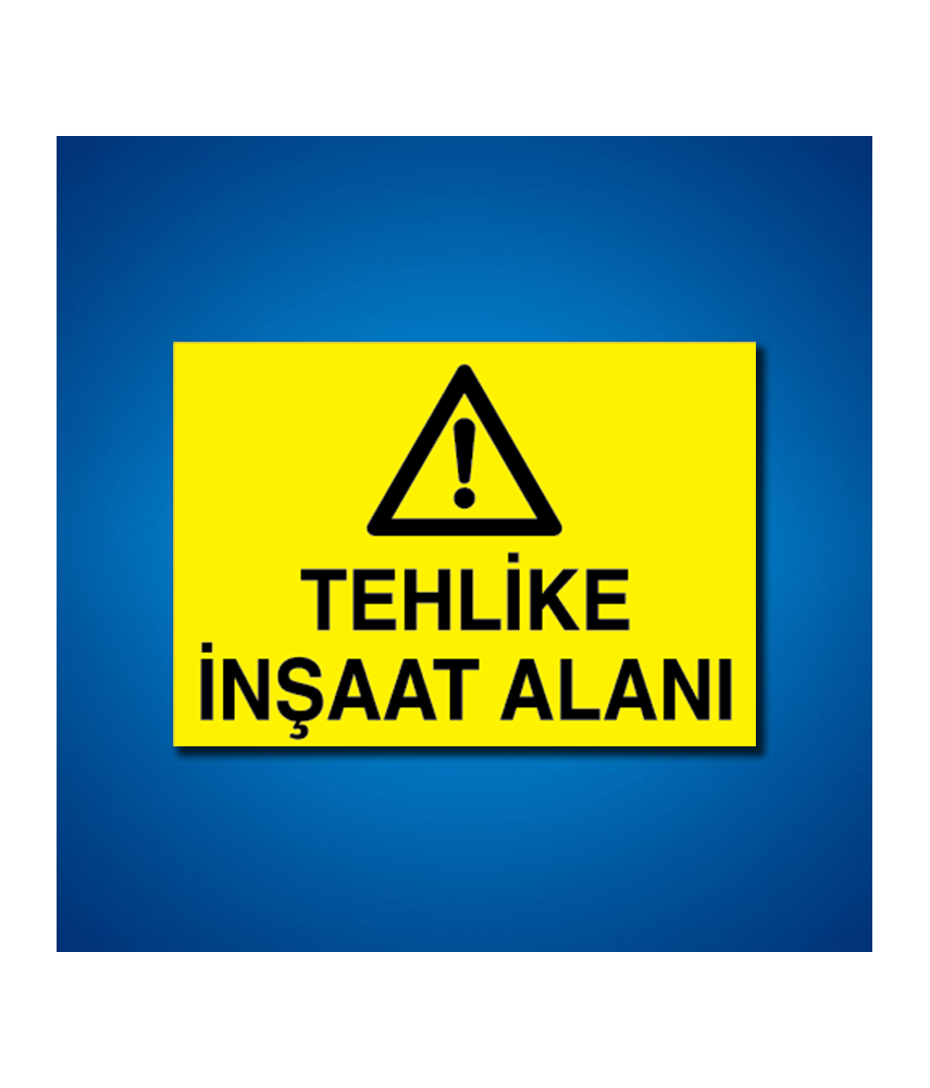 İnşaat İş Güvenliği Etiketleri